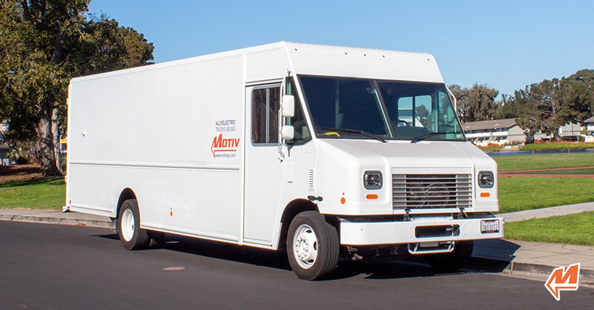 Come check out a Motiv-powered all #ElectricStepVan at the Route Consultant Contractor Expo + Party this weekend! We're at booth #208, see you there!

#FedExGround #EV #ElectricVehicles #fleet #ElectricTrucks #MotivDelivers