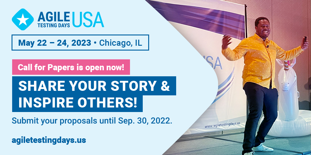AgileTD's tweet photo. 🚨 Listen, Listen 🚨
The #AgileTDUSA Call for Papers is OPEN!
Is your proposal ready?
#AgileTDUSA 2023 #speakertobe #speakingexperience
More info here: https://t.co/G0COeQWLF1
#AgileTDZone https://t.co/SChKZbB6UG