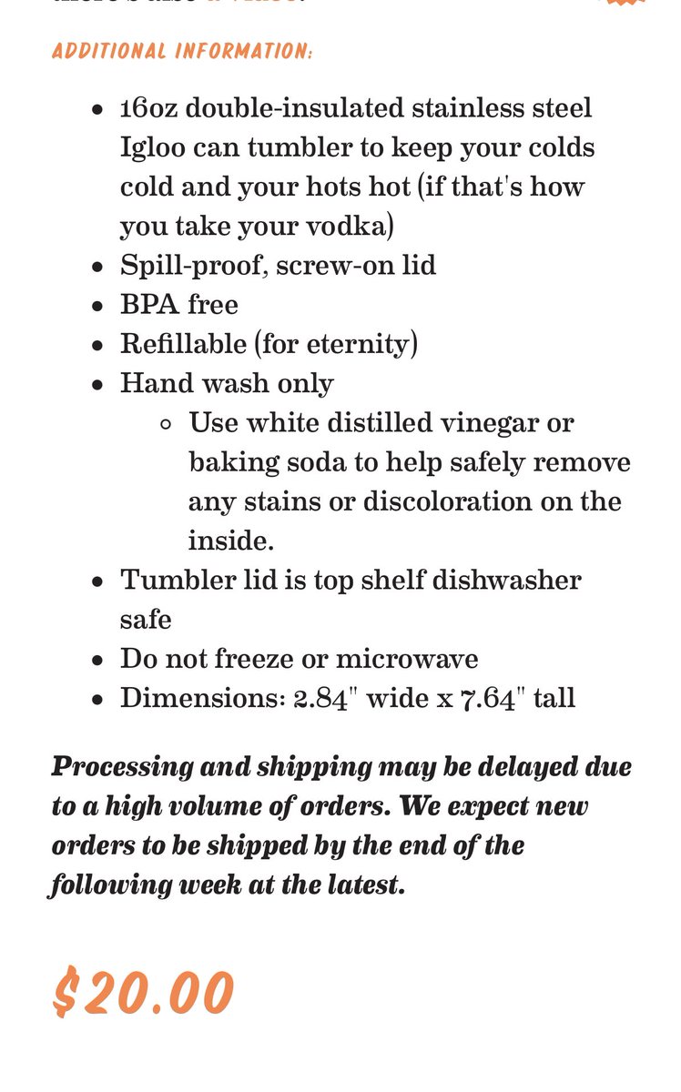 darrenrovell's tweet photo. Tito’s Vodka trolls hard seltzers, tells fans if they want Tito’s in a can, they can make it themselves! 

Selling 16 oz resealable, reusable insulated can with recipes for $20 on its website. https://t.co/5B4ShvTaP2