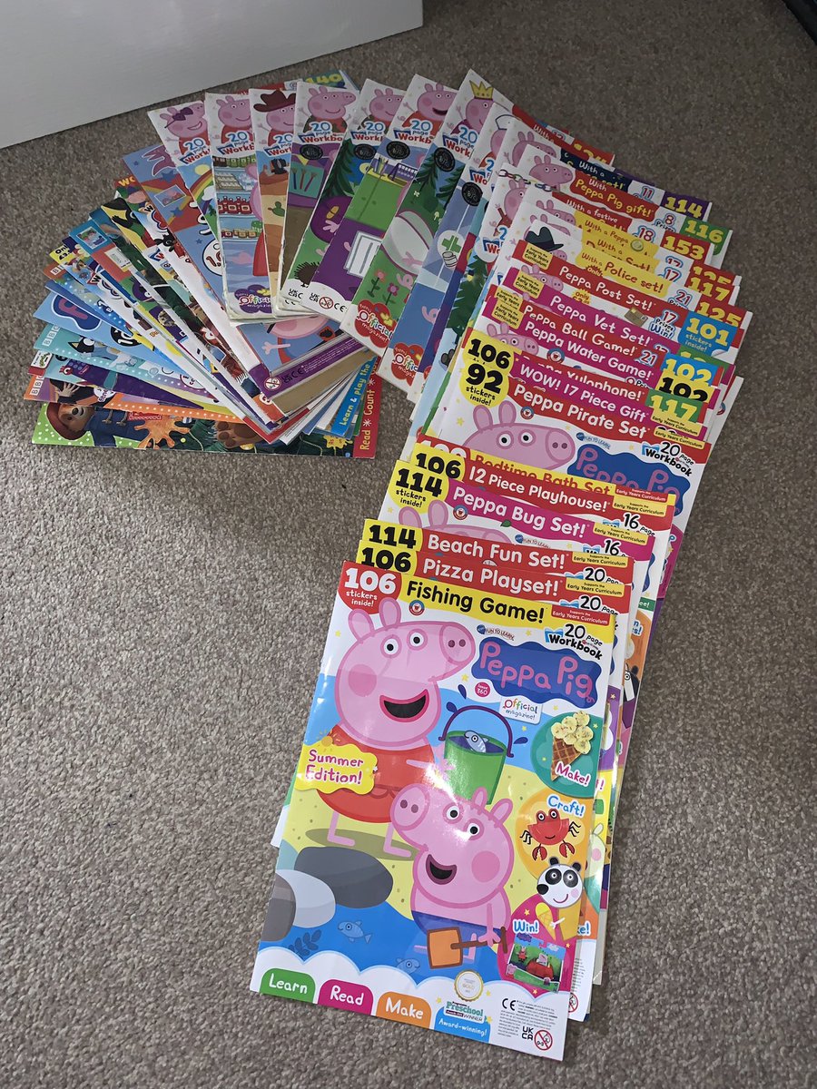 Daran playing with Peppa pig magazine (PART 14) 😀 youtu.be/8LZ-A0n5F8I via <a href="/YouTube/">YouTube</a>

My beautiful talented son, has finally agreed that I share his YouTube videos  with <a href="/peppapig/">Peppa Pig Official</a> to say thank you for bringing so much joy to us!