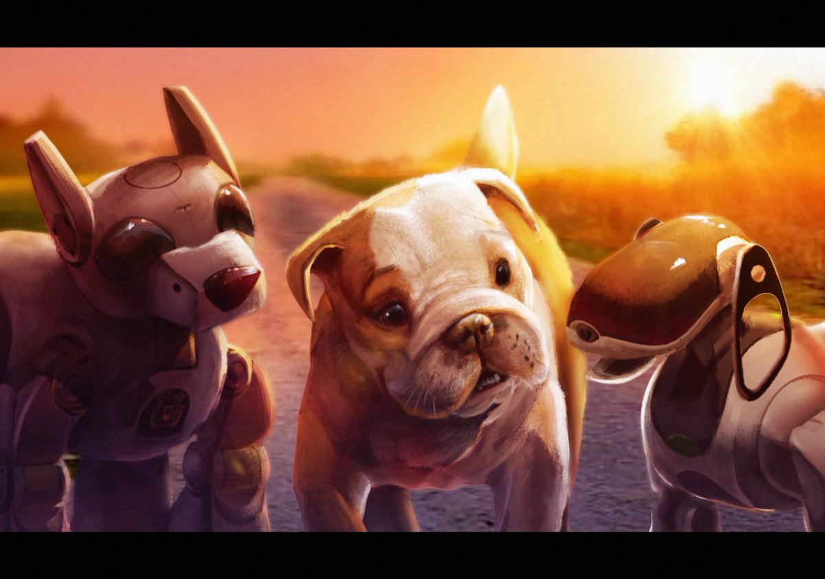 beckwreckham's tweet photo. #DOGGUST2022/#DOGGUST 
DAY #19: ROBOTIC [+BULLDOG]
(using my own prompt list)

#aibo #icybie #bulldog #roboticdog #ratedG https://t.co/6Zac9qvIkc