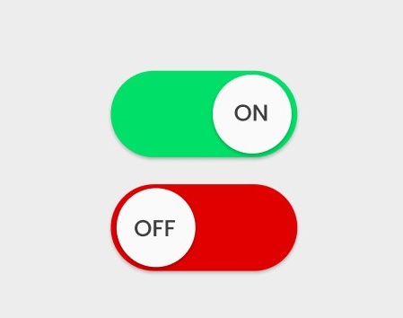 #DailyUI Challenges ✨
For my day #015 I designed the ON/OFF switch with #figma ✌️
I'm waiting for your feedback

#dailydesign #uitrends #figmadesign #uxgoodies #dribbble #behance #webdesign #appdesign #designpractice #uiuxofficiel #designthinking #womenintech