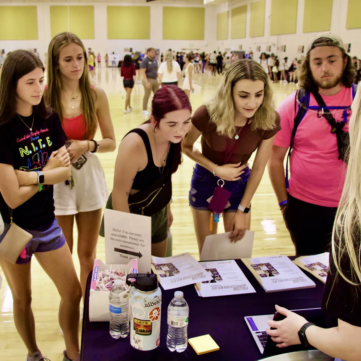 PurdueHHS's tweet photo. It was so great to welcome our newest @purduehhs students during #BGR2022! We wish you all a wonderful year ahead full of learning, laughter and great memories.
@allaboardpurdue
#PurdueHHS #PurdueUniversity 
#BoilerGoldRush #BoilerUp https://t.co/SfMGEGgxXN