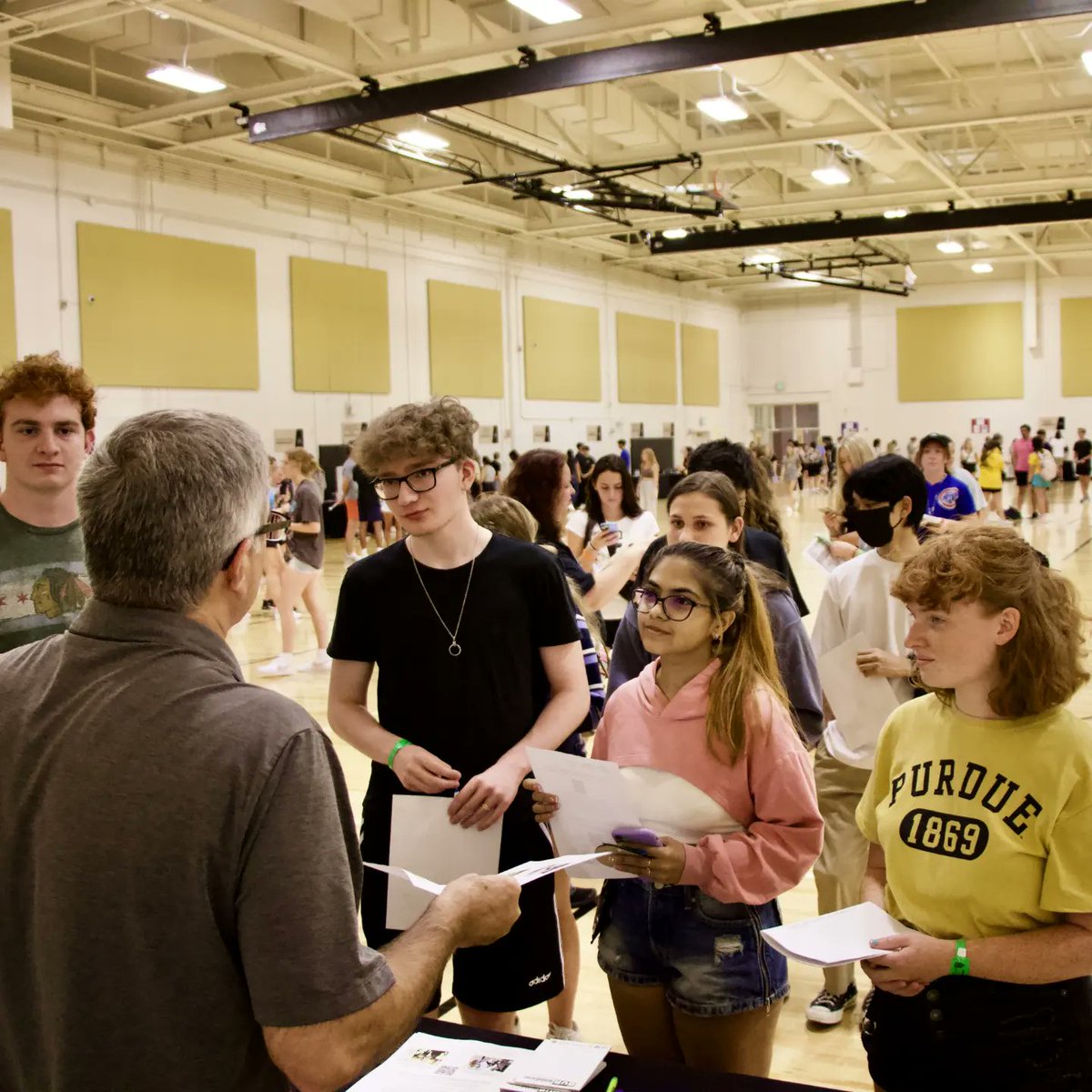 Purdue College of Health and Human Sciences (@purduehhs) on Twitter photo It was so great to welcome our newest @purduehhs students during #BGR2022! We wish you all a wonderful year ahead full of learning, laughter and great memories.
<a href="/allaboardpurdue/">All Aboard Purdue</a>
#PurdueHHSÂ #PurdueUniversityÂ
#BoilerGoldRush #BoilerUp It was so great to welcome our newest @purduehhs students during #BGR2022! We wish you all a wonderful year ahead full of learning, laughter and great memories.
<a href="/allaboardpurdue/">All Aboard Purdue</a>
#PurdueHHSÂ #PurdueUniversityÂ
#BoilerGoldRush #BoilerUp