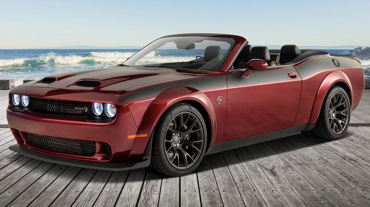 HHPRacing's tweet photo. What do you guys think about the new HELLCAT convertible? Honest opinions ONLY!
#hellcatconvertible #dodge #2023 #lastyear #highhorseperformance https://t.co/mLLuGLl8U7
