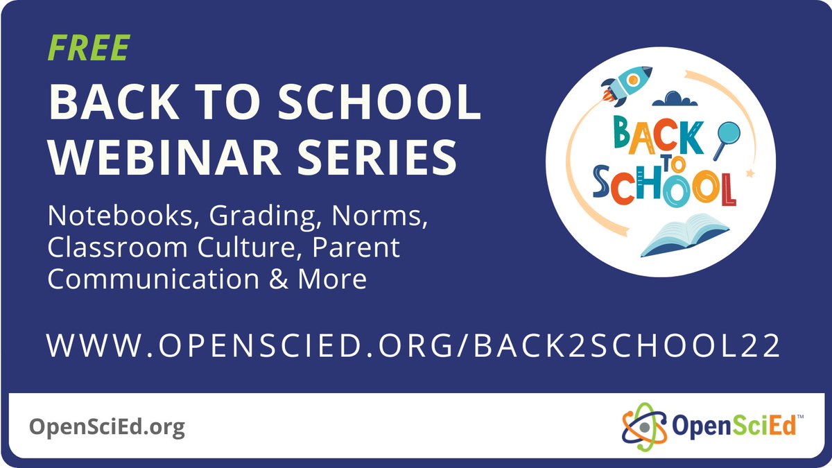 OpenSciEd tweet media