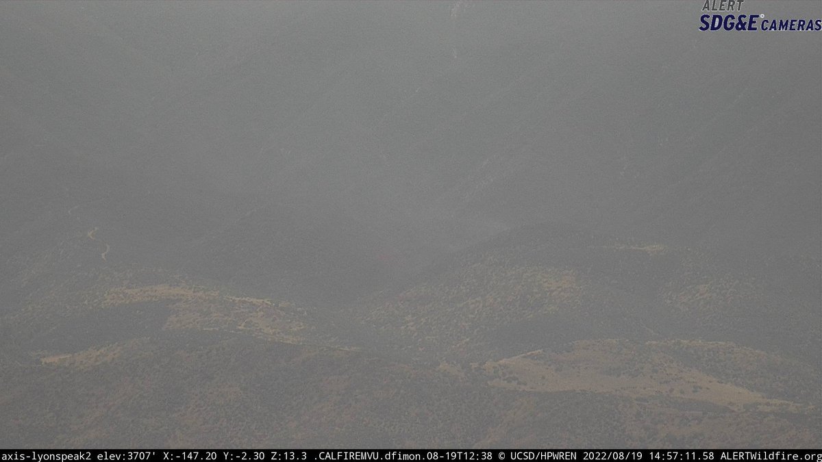 SDCountyFires's tweet photo. #Border31Fire - Otay Mountain - Making good progress. Retardant wrapped around most of the fire. All tankers released. 3 copters to continue working. https://t.co/xwetIyj7lC