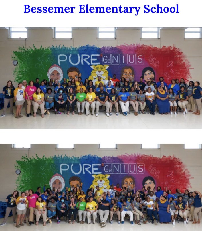 Week 1 is done! I am so grateful for my Bobcat Family and how we are all focused on moving Forward With Excellence!!!
Grow.Inspire.Nurture.Progress.
#FamilyMatters
<a href="/BessemerElem/">Bessemer Elementary</a>