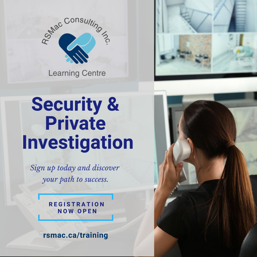Learn how to conduct surveillance and identify the adversary before the crime is committed. Sign up today and discover your path to success.

Please visit our website to browse all of our available courses.
#rsmac #onlinecourse #securitytraining go.rsmac.ca/c38ffea0