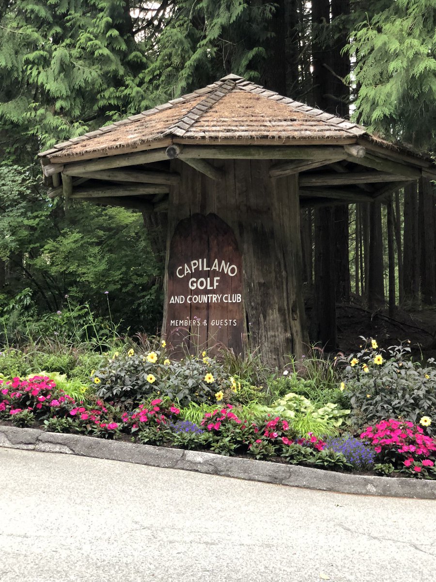 Cub99's tweet image. A very special place. The work that @Stu_Sheridan and the @@CapilanoGreens have done is just fantastic.