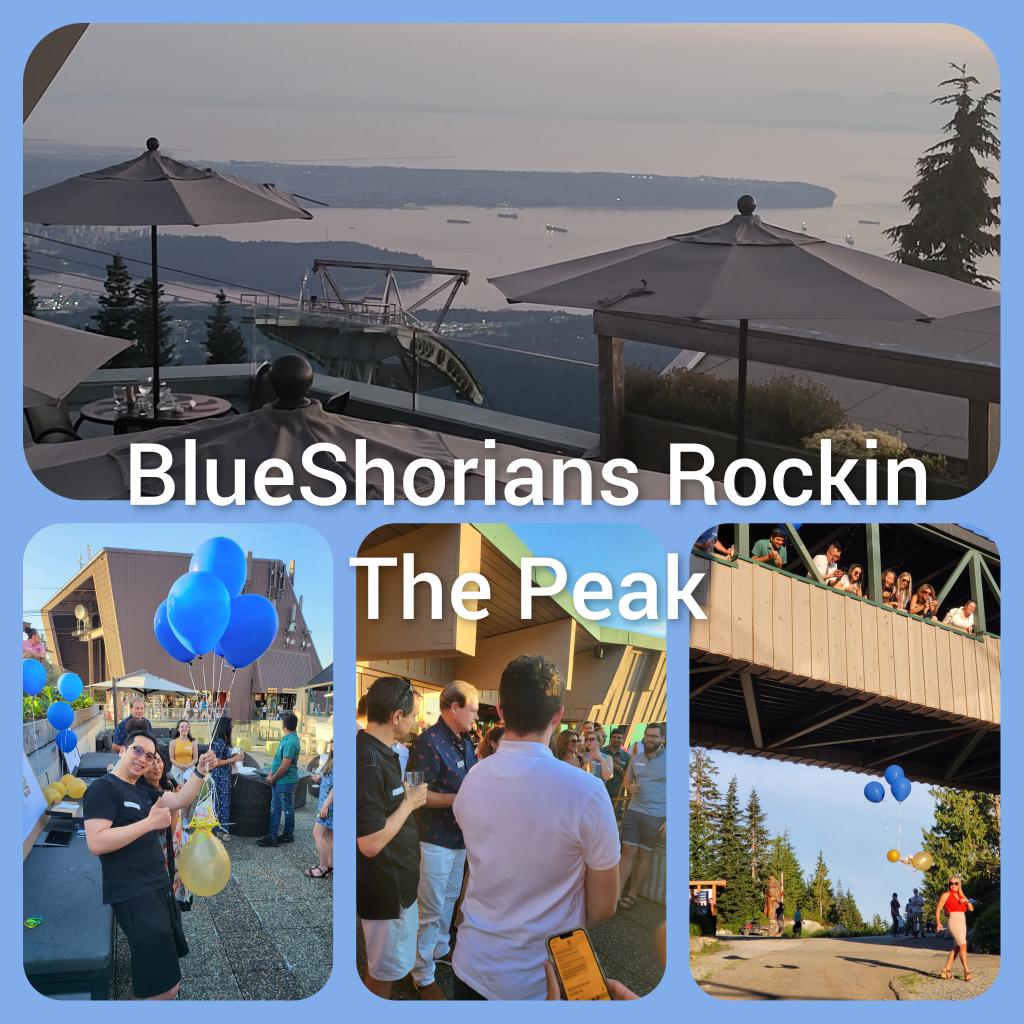 cooljazzer's tweet photo. #BlueShorians found a great way to enjoy the summer heat at @grousemountain Peat. Good fun, Good conversations, Good times with amazing views of @MyVancouver and @VanNorthShore as a backdrops. @BlueShoreNews #BlueShoreLife #RockinOnTheShore #BlueShorians https://t.co/0mAlrhK8WT