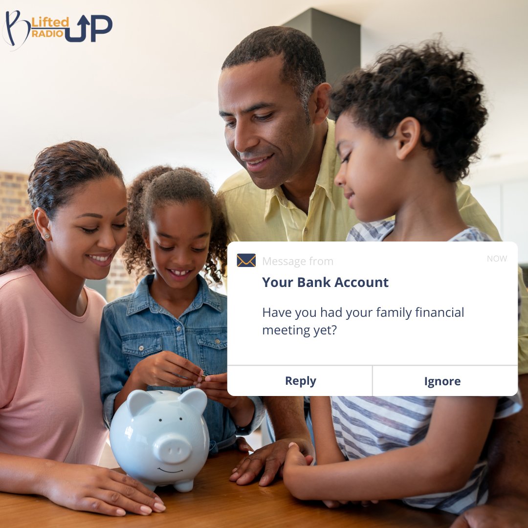 Having money meetings with your family is a great way to keep everyone in the loop. Make it a habit to discuss plans, budgets, savings, and how you can improve. Get the kids involved by having special meetings with them as well! Is this something you will try? #BLiftedUp