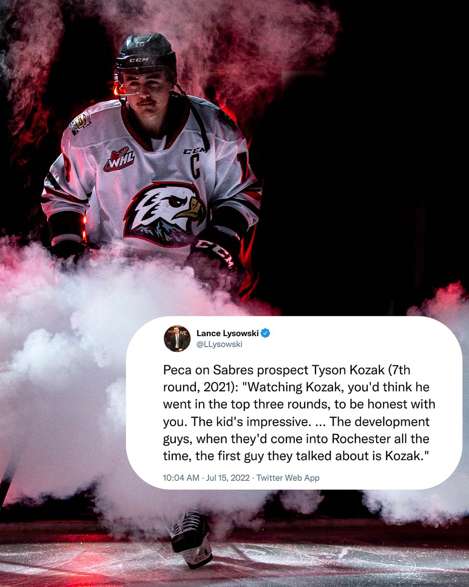 Got yourselves a good one, <a href="/BuffaloSabres/">Buffalo Sabres</a> 🤝