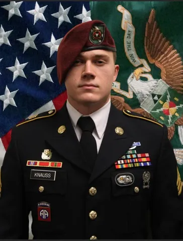 MorganOrtagus's tweet photo. Our fourth hero is Army Staff Sgt. Ryan C. Knauss, of Corryton, TN.
Ryan's wife, Alena Knauss, said of her husband's sacrifice, "If he knew the outcome, he would do it again." https://t.co/h888cXtSWQ