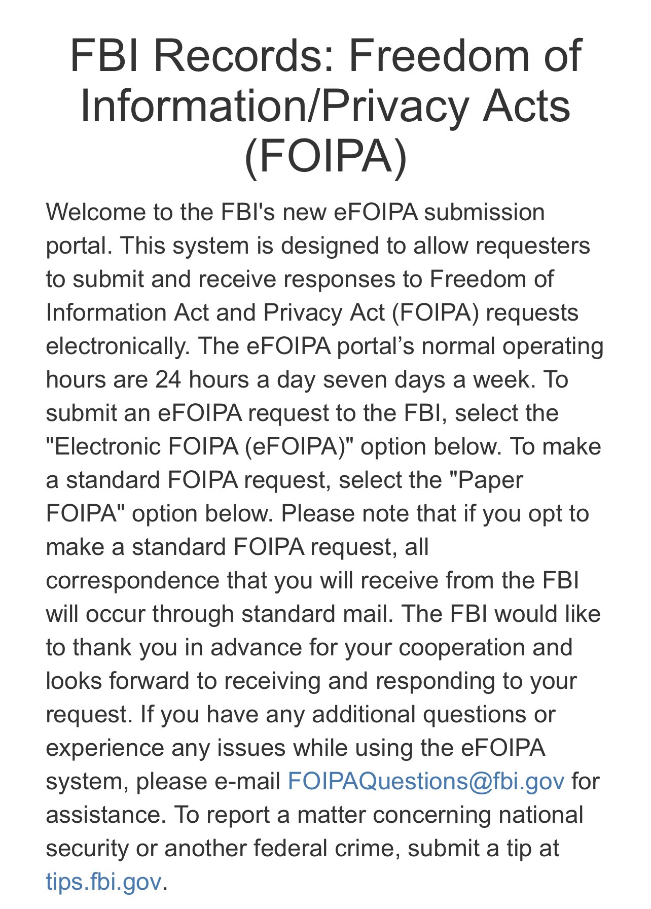 Titusville Crime News on Twitter: quot Did you know you can ask the FBI if