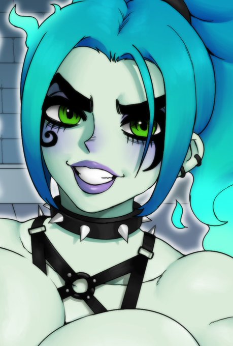 2 pic. Available NOW for $10 Patrons: 

The latest Patron Request features DannyPhantom's Sam and Ember