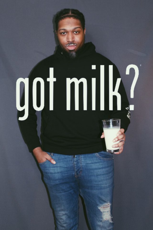 DamnxxDemi's tweet photo. New episode of @SpilledMilkPod is out. “life is so tricky!”this week we talk about 
Trump gets raided, tevin Campbell coming out, freedia new weed, Frank ocean cock ring, new Ike and Tina, yung thug sued #gotmilk🥛🐈‍⬛
https://t.co/zjL8cZWg7J https://t.co/1a92JAL7vO