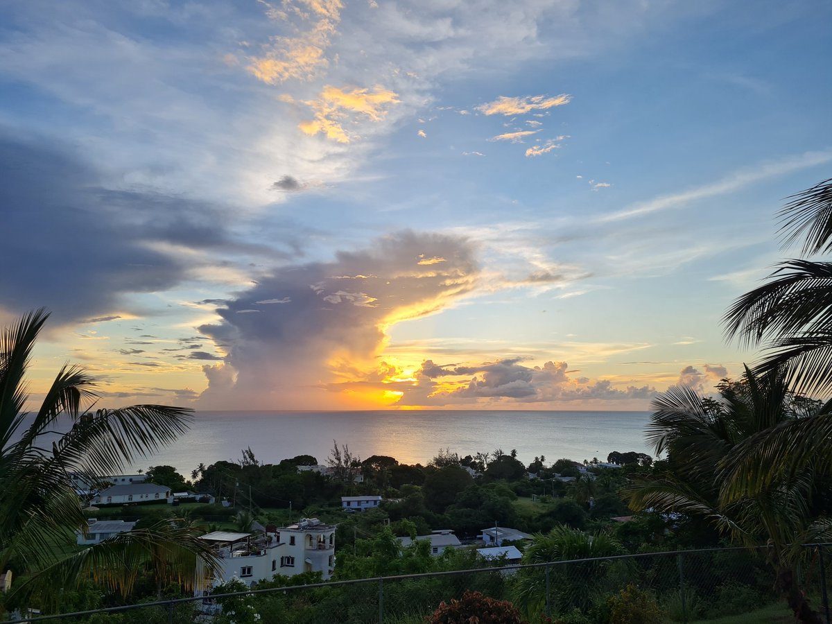 Friday evening views #hapoyweekend #viewsfromthe246 #Visitbarbados