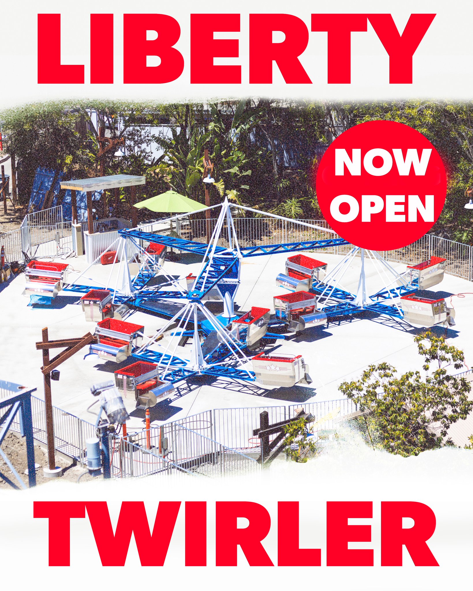 California's Great America on Twitter "LIBERTY TWIRLER is NOW OPEN! 🎢