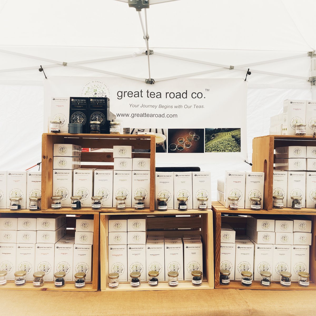 Greattearoad's tweet photo. 3 days only!! for Art In The Garden 2022 at the ARB @Minnesota Landscape Arboretum 

Get your favorite teas or find your favorite one.

19 Aug 🕙 4pm - 8pm
20-21 Aug 🕙 10am - 4pm

#greattearoad #minnesotatea #thearb #artinthegarden #looseleaftea https://t.co/0N4JEzIzEP