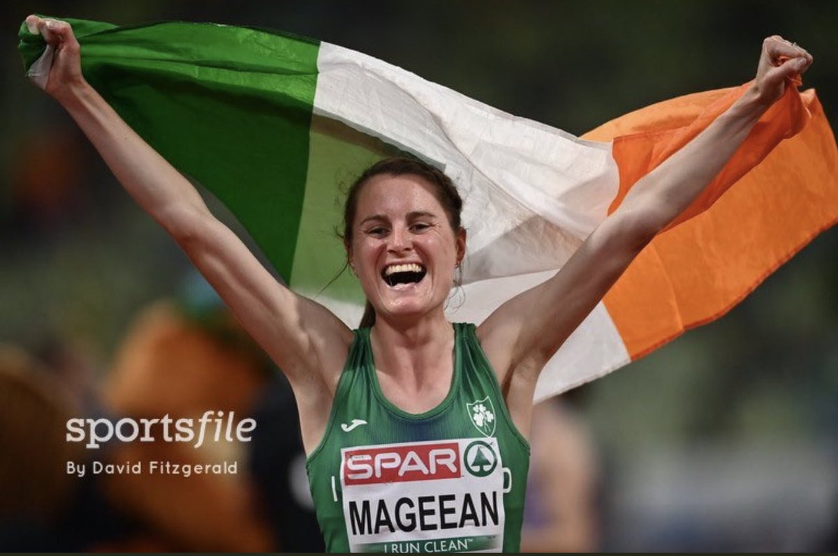 Cracking picture by @sportsfiledfitz @sportsfile of Ciara Mageean celebrating