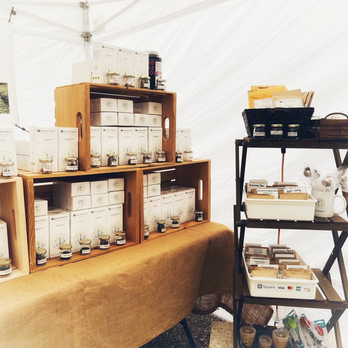 Greattearoad's tweet photo. 3 days only!! for Art In The Garden 2022 at the ARB @Minnesota Landscape Arboretum 

Get your favorite teas or find your favorite one.

19 Aug 🕙 4pm - 8pm
20-21 Aug 🕙 10am - 4pm

#greattearoad #minnesotatea #thearb #artinthegarden #looseleaftea https://t.co/0N4JEzIzEP
