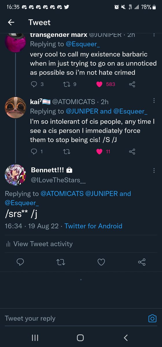 ScawyDemon's tweet photo. @ILoveTheStars__ @ATOMlCATS @JUNlPER @Esqueer_ (replying with a screenshot so you can know what the private reply said) https://t.co/GGktrC2TS1