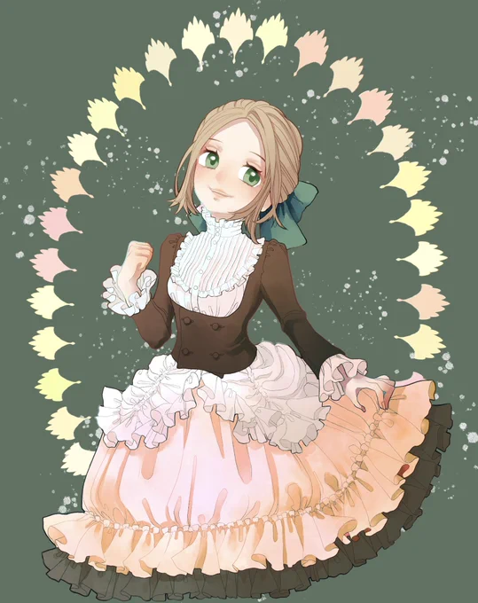 おはようございます(^ν^)#お絵描き #イラスト 
