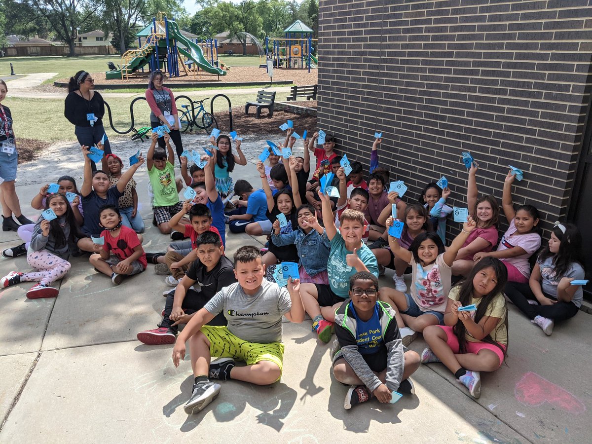 Today was our CHAMPS Panther Pride kickoff! Students traveled around the school to learn Lake Park expectations and earned Panther Pride tickets for their participation! #ASD4ALL #LakeParkPanthers
