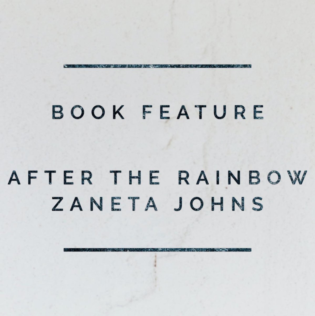 OpendoorPoetry's tweet photo. BOOK FEATURE 
AFTER THE RAINBOW - ZANETA JOHNS

After the Rainbow: Golden Poems (Prolific Pulse Press LLC 2022) is a poignant and inspiring collection of seventy-eight new poems written during the past year and a half.

https://t.co/fU0tmcwYCF https://t.co/xj9t8zNW8U
