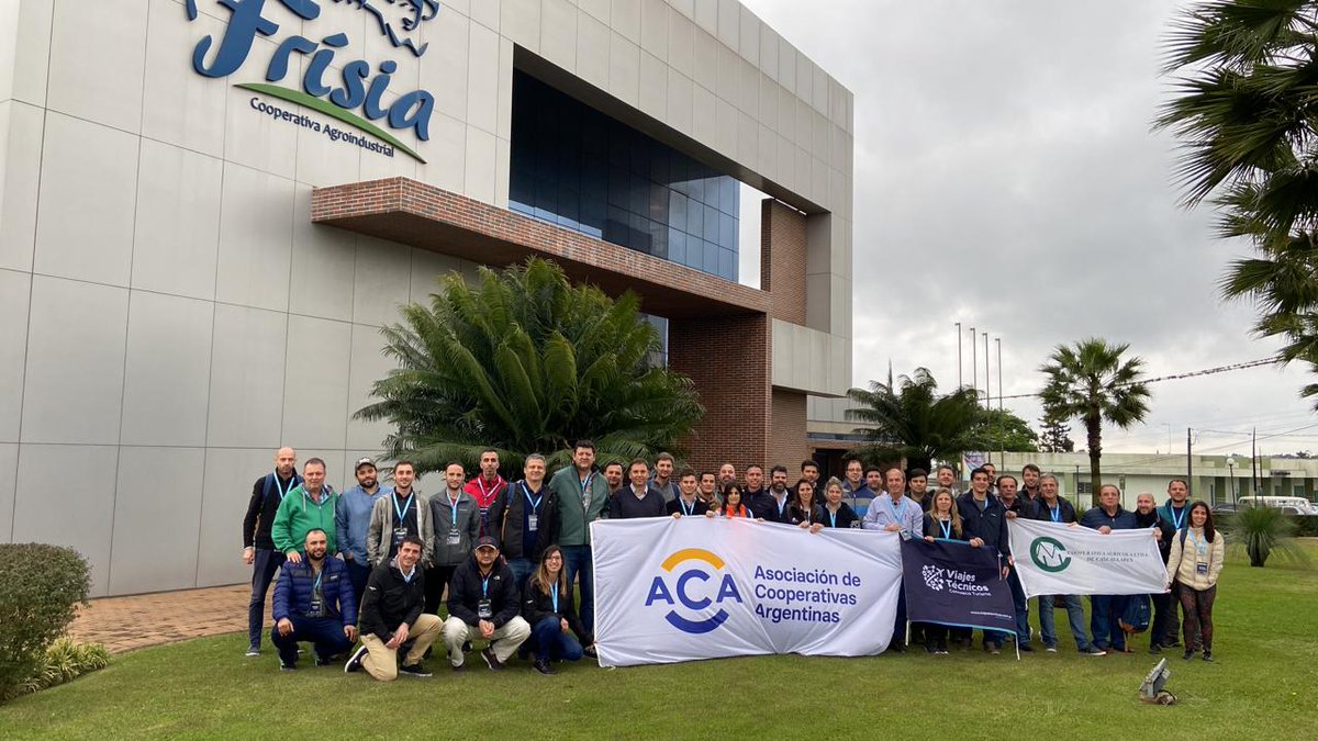 Como parte del #PlanSinergia estamos recorriendo junto a nuestras #Cooperativas la zona agropecuaria de #Brasil 👏

Conocimos Frísia, una cooperativa agroindustrial con 97 años de historia en el país.