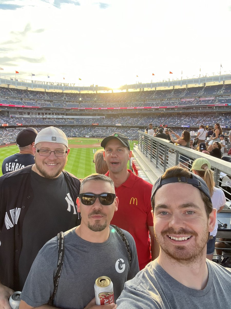 MaisonDeGOAT's tweet photo. GOATz invade Yankee Stadium #PeterFest ⚾️ 🐐 https://t.co/OOn734uAzl