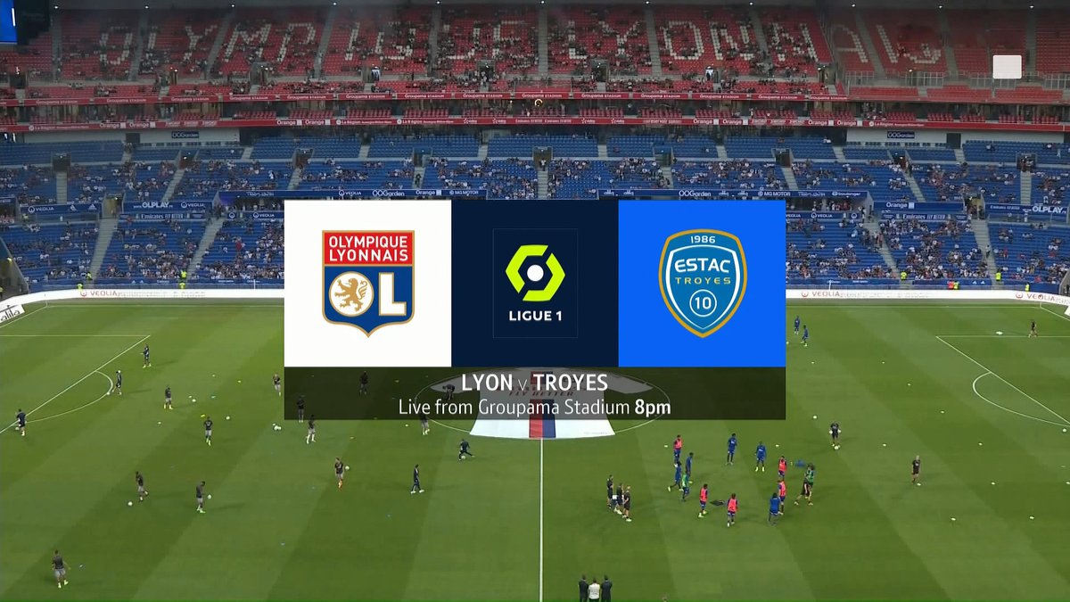Lyon vs Troyes 19 August 2022