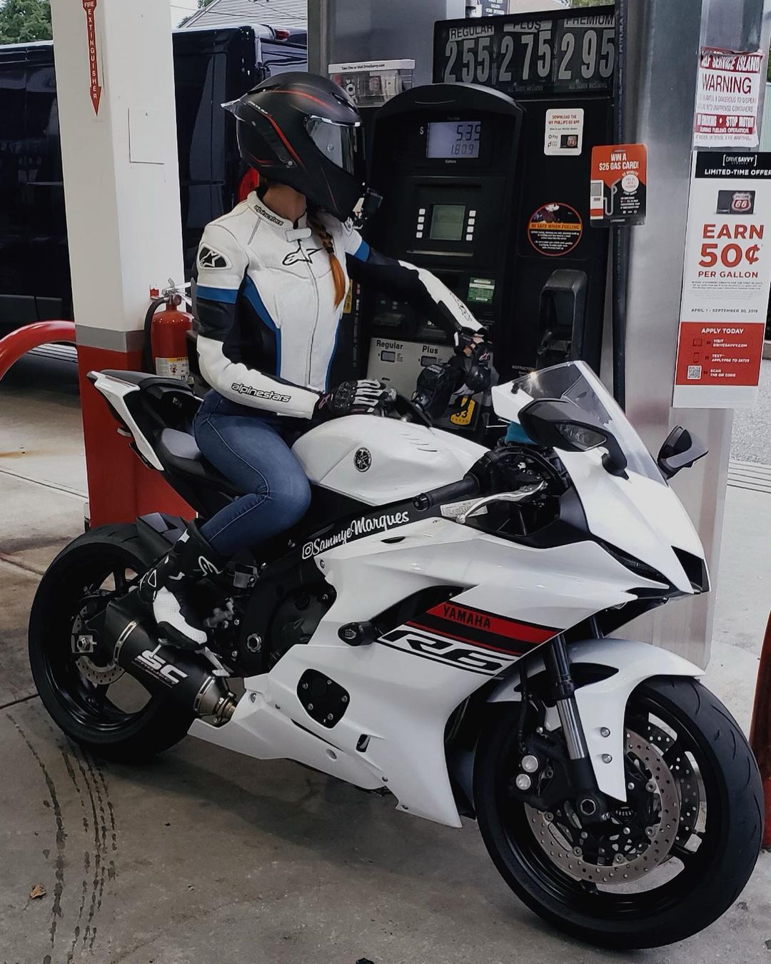 2019 sale r6 white