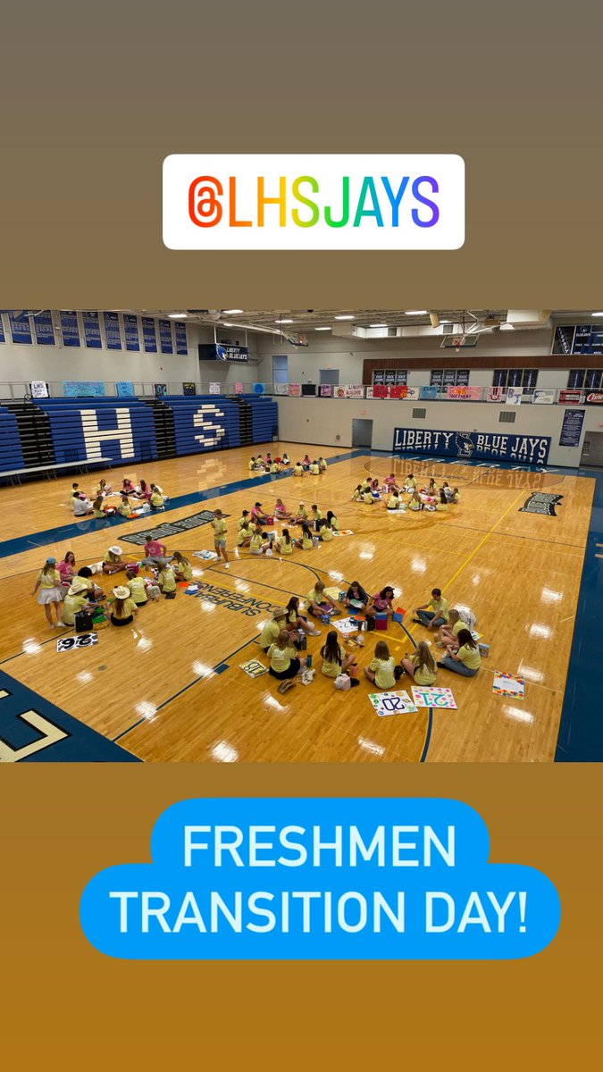 LHSJayCrew's tweet photo. Today we hosted Freshmen Transition Day for the Class of 2026 @LHSJAYS it was a day full of fun, meeting old &amp; new friends, exploring our school and  experiencing a mini pep rally with our drum line, choir &amp; spirit leader! #lpsleads https://t.co/8y6PfKUjzw