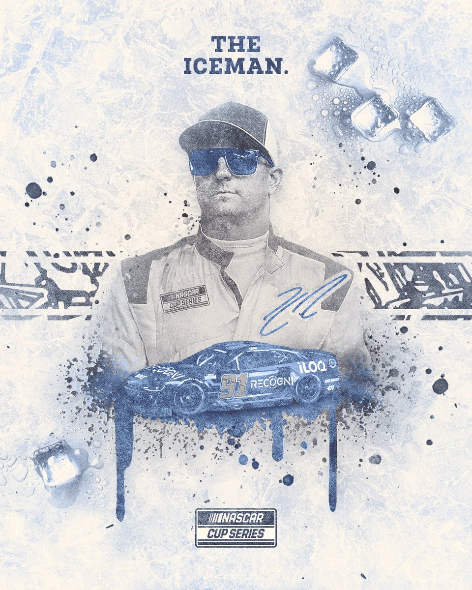 A chill is in the air. 🧊

Welcome to the NASCAR Cup Series, Kimi.