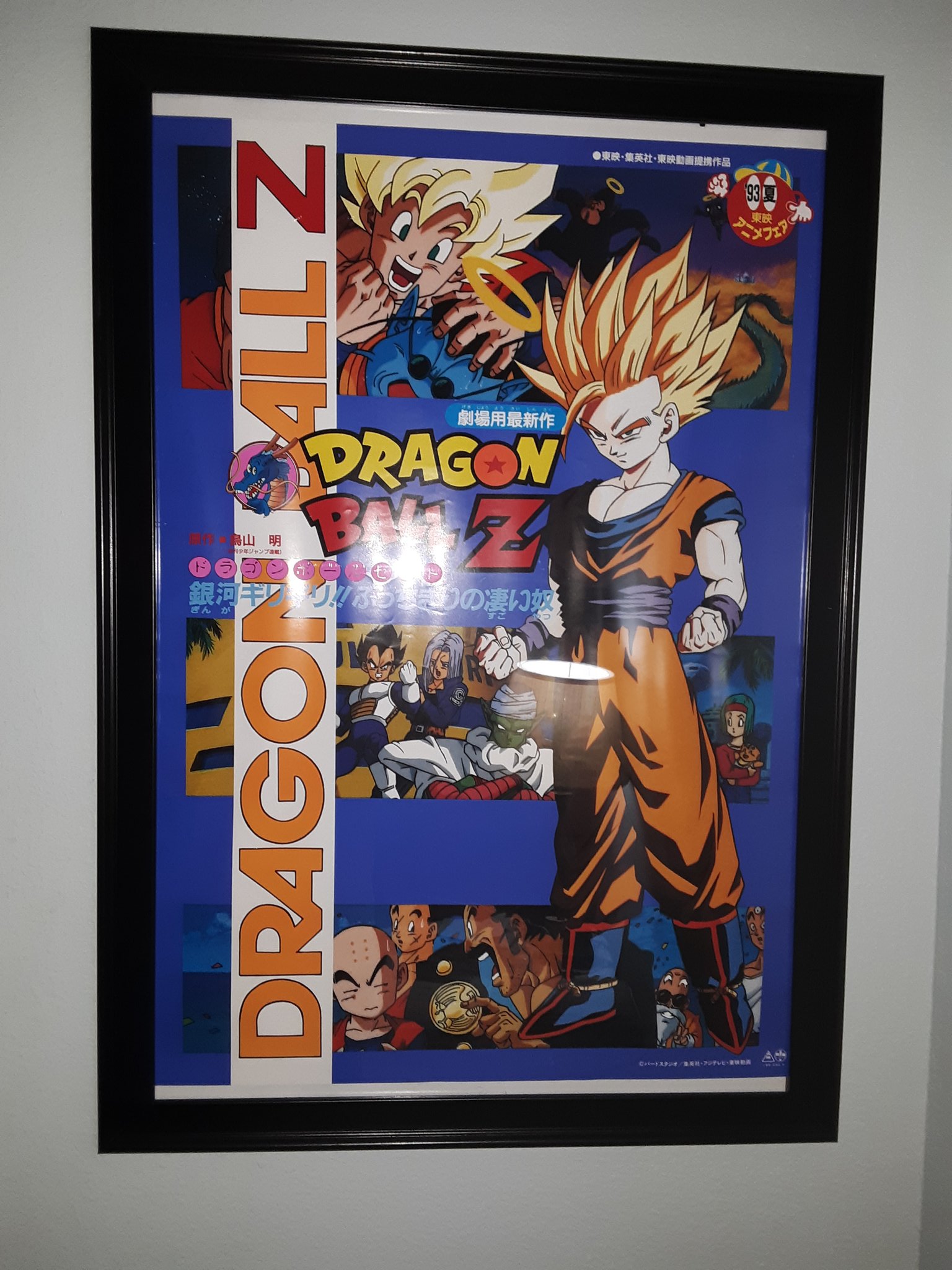 ドラゴンボールZ ポスター 1993年映画 ドラゴンボールZ 燃えつきろ!!熱戦・烈戦・超激戦 (1993