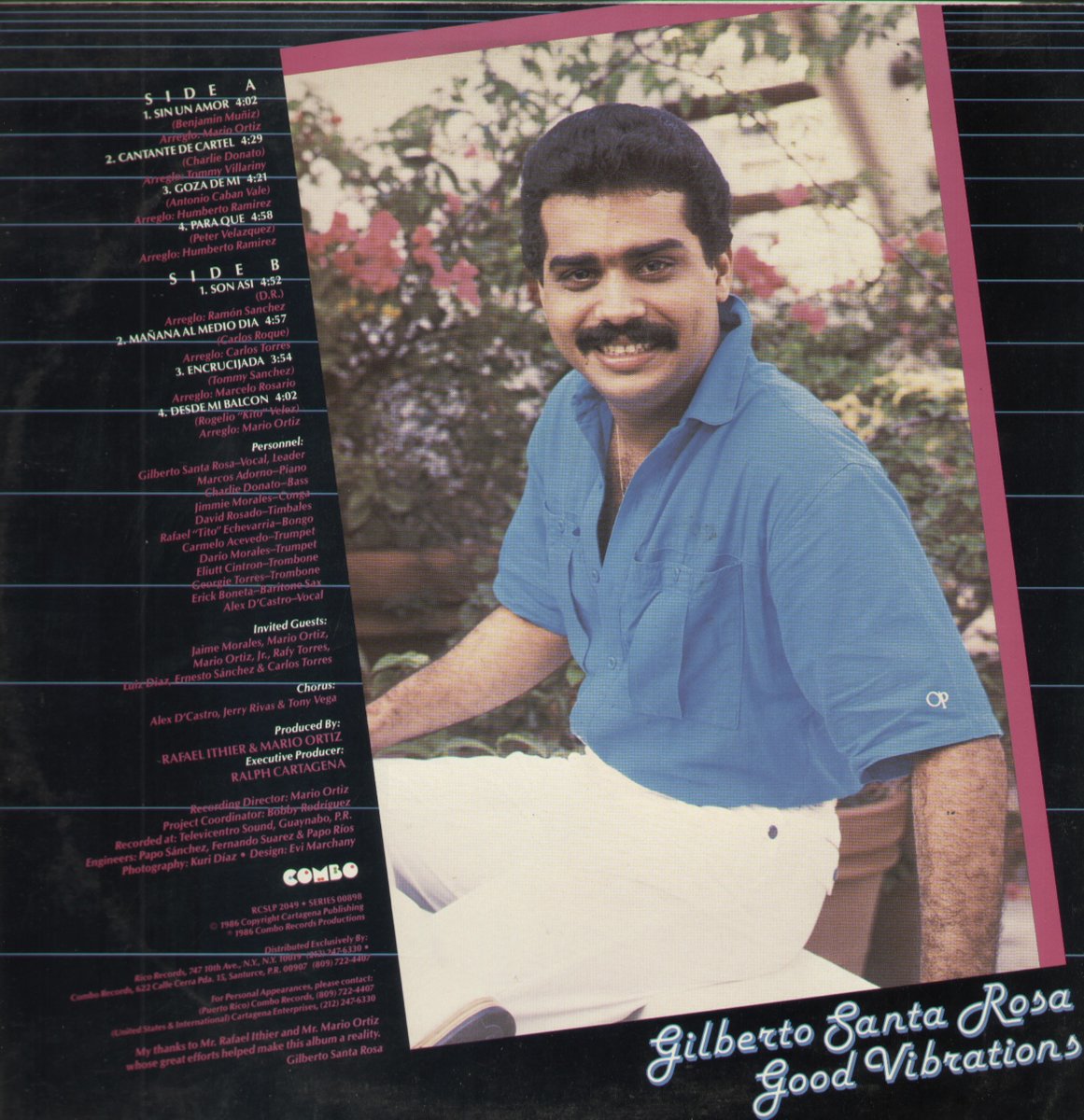 gilberto santa rosa good vibrations The Rose main image 0