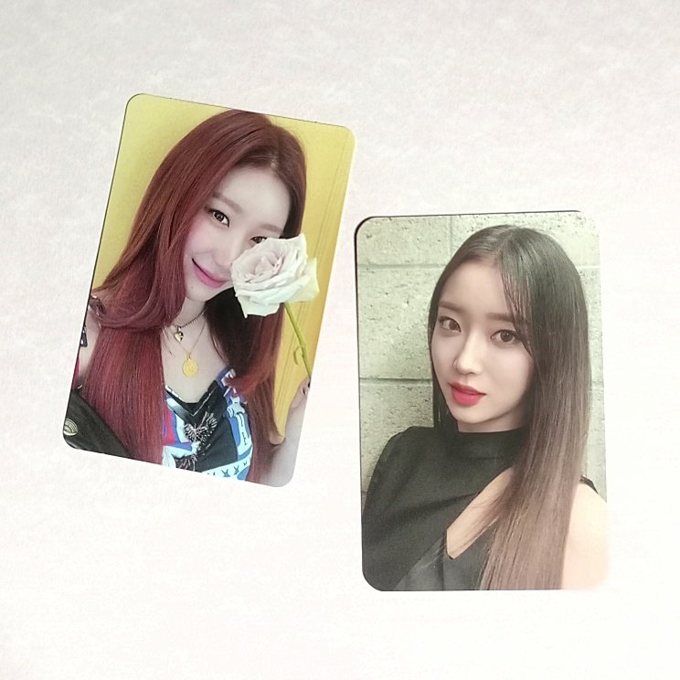 pinxk4rt's tweet photo. 🌷... wts lfb ph #pinxell

↪ chaeryeong cil flower  
— 90 php
↪ sumin so bad type b 
— 90 php 

dm or reply to claim ! 

condi : mint
loc : cavite
mop : gcash
mod : sco or direct 

🌸 : crazy in love photocard pc rebonded https://t.co/HKZEF5OT16