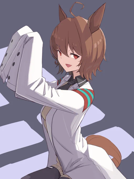 #夏休みはアグネスタキオンのイラストが増えるらしい 