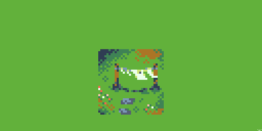 SalamiChild's tweet image. Laundry day~ @Pixel_Dailies #pixel_dailies #WashingLine
