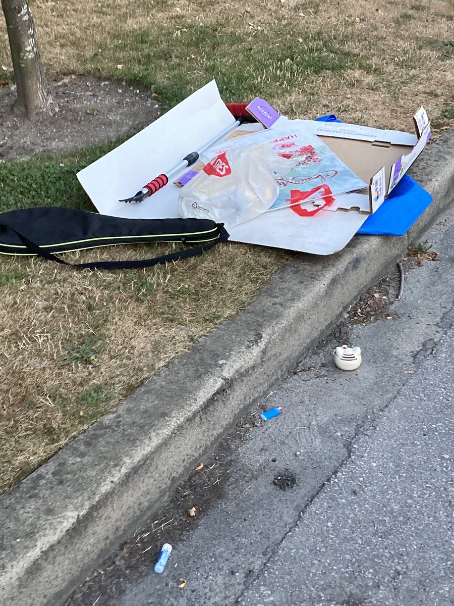 arrest in front of my house 2night. Several officers/vehicles.  Very respectful with suspect. Handcuffed, put in car. Then they searched his car, took the interesting likely incriminating evidence, but left behind rest on blvd. Dumping fine 4 RCMP? <a href="/SurreyRCMP/">Surrey RCMP</a>  <a href="/CloverdaleNews/">Cloverdale Reporter</a>