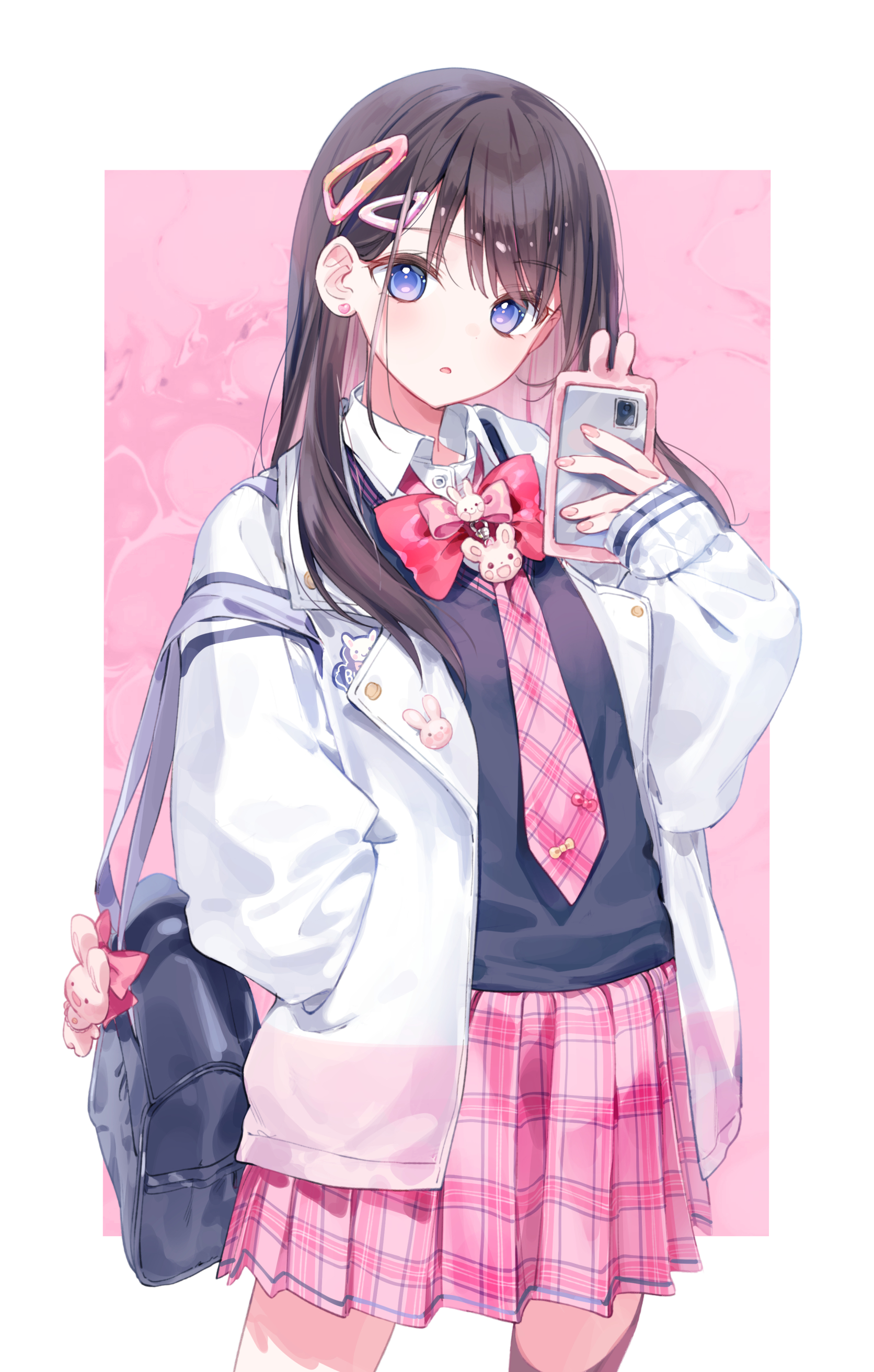 秋冬の新作のかわいいアニメのプリントは女子学生のウサギの V416i あつまる on X: 
