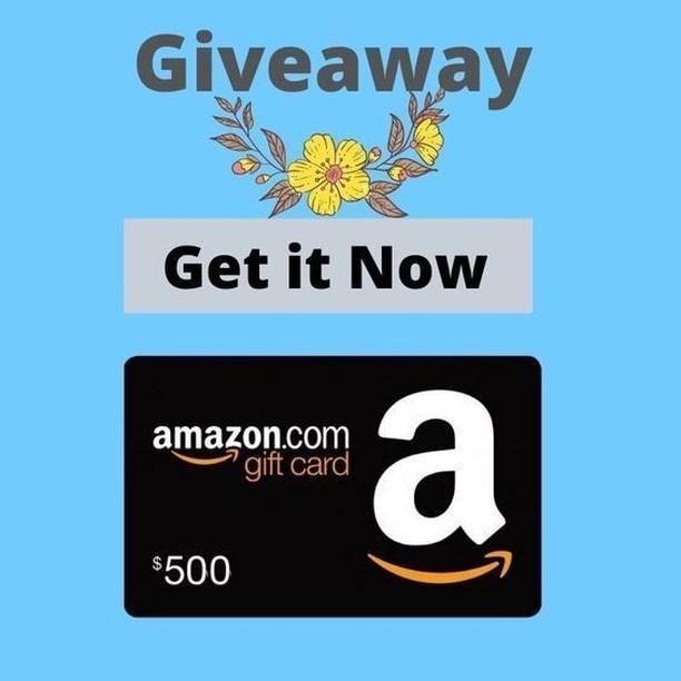 Amazon1940's tweet photo. $100 Amazon Gift Cards Giveaway! Enter now.
Steps to follow:
1) Like and Retweet
2) Follow @Amazon1940

Good Luck

#amazongiftcard #amazongiftcardgiveaway #amazongiftcardusa #amazongiftcardfree #amazongiftcardcodes https://t.co/395Qgbway0