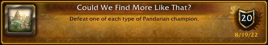 Swat3Sniper's tweet photo. I just earned the [Could We Find More Like That?] Achievement! #Warcraft https://t.co/fHT66KsSfy