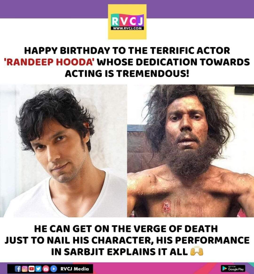 Happy Birthday Randeep Hooda!    