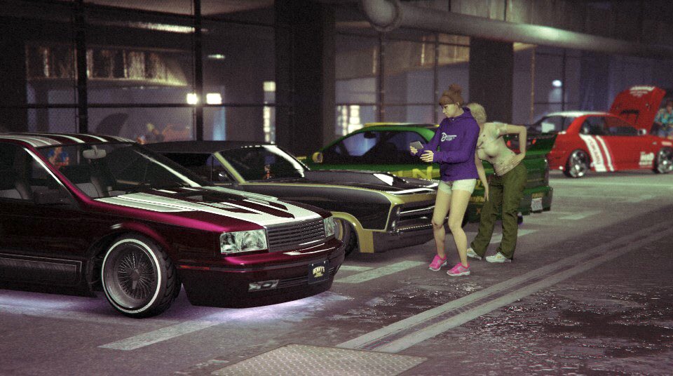 ze6gra's tweet photo. ロスサントス帰ってきたらもうあの世界観な
リュダクリス似の出てきたし😂

#GTAOnline 
#VirtualPhotography https://t.co/cPfMJzM4pw
