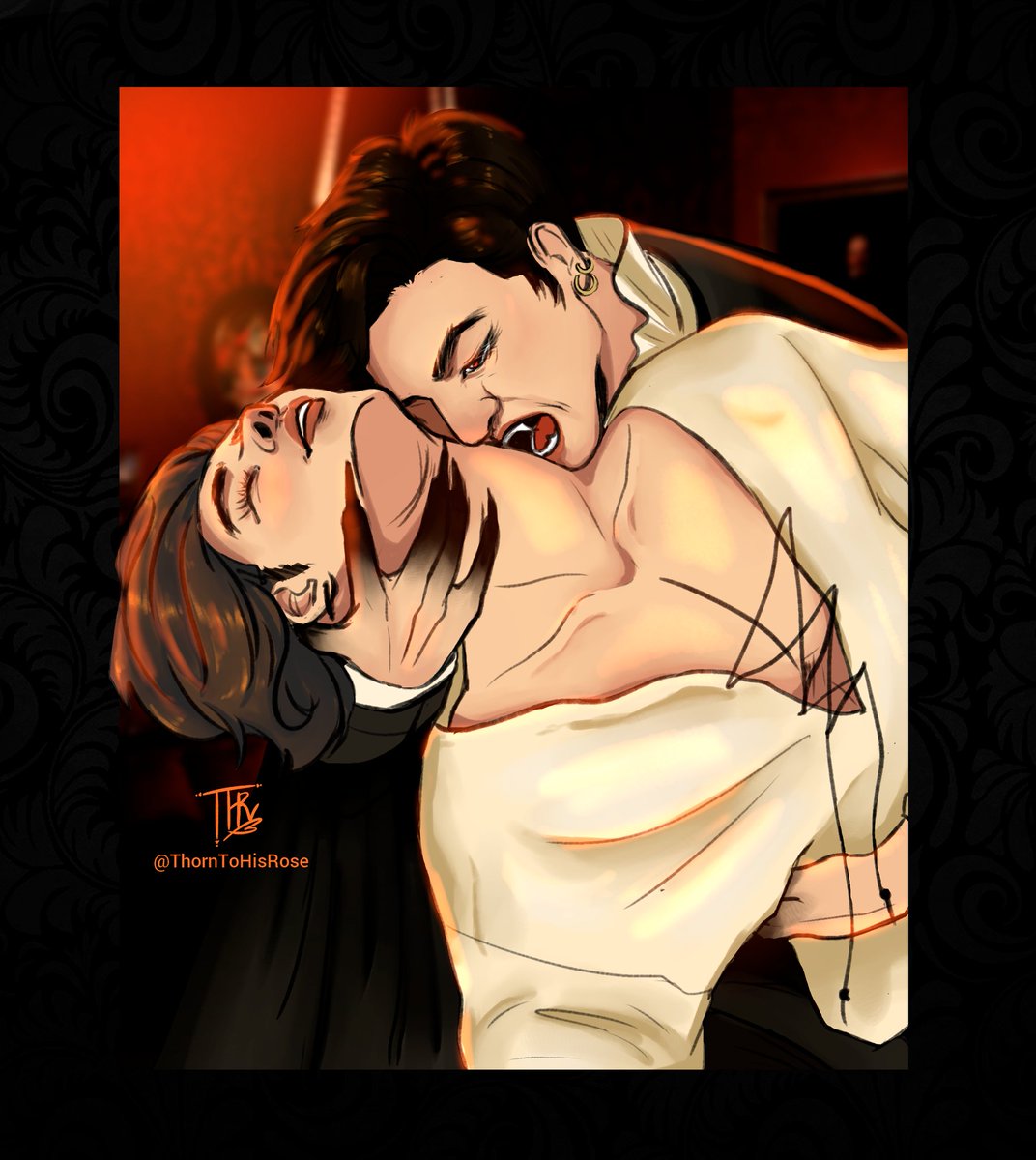 Late but i had to add to the JK vampire collection 🥺

#JK #VampireJK
