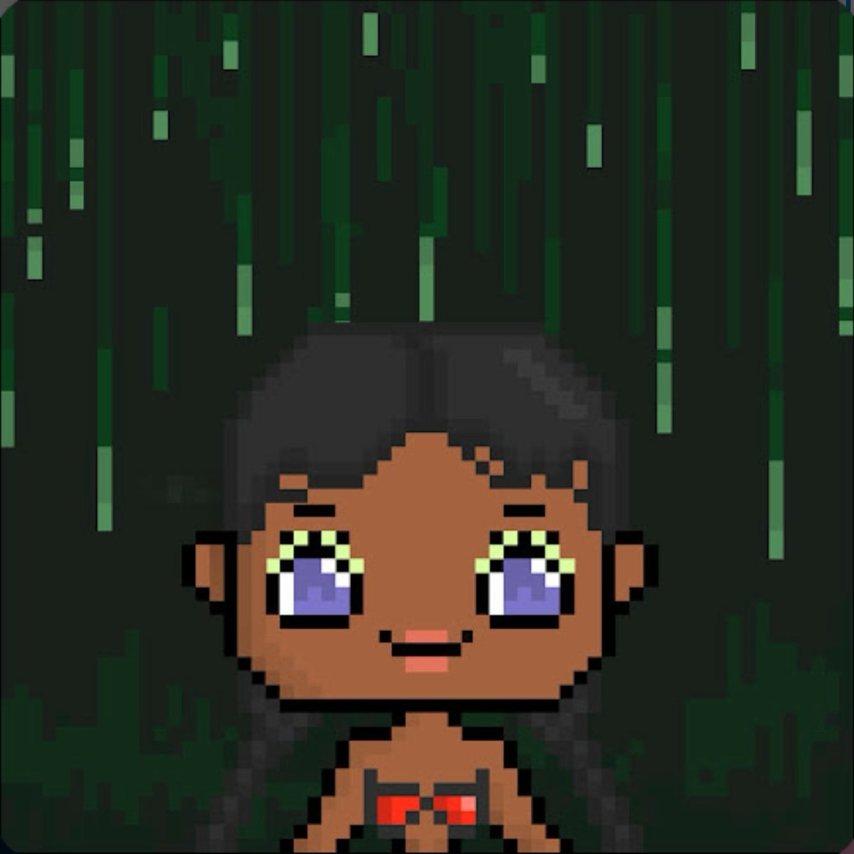 FitzyCap's tweet photo. Wow! My New matrix @AstrobabyNFT
I will be her Neo 😎
#astrobabies #NFTs #NFTCommumity #nftart #pixelart #NFTCommunity #nftmint #NFTGiveaways https://t.co/e4waP5nRLH