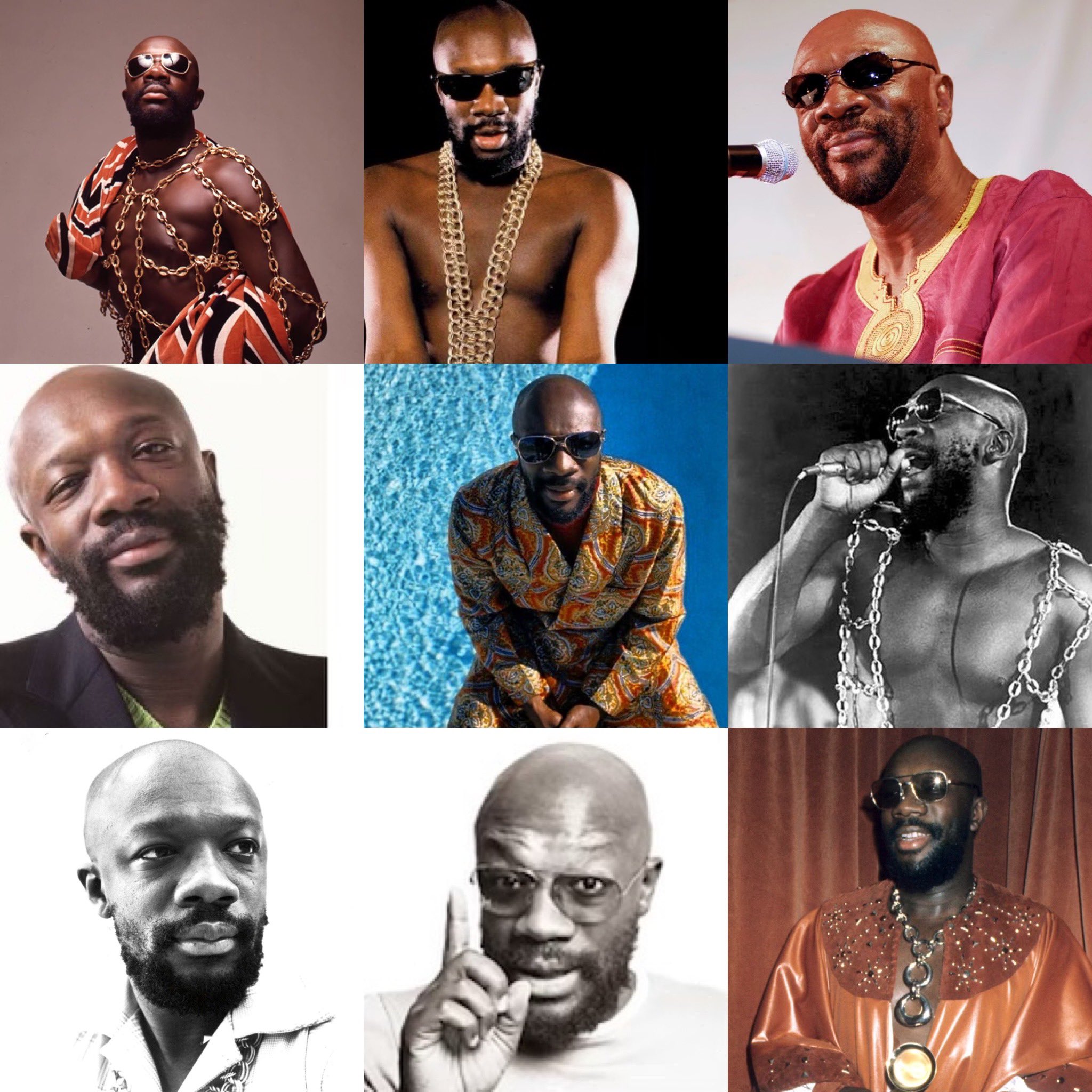 Happy Birthday Isaac Hayes   